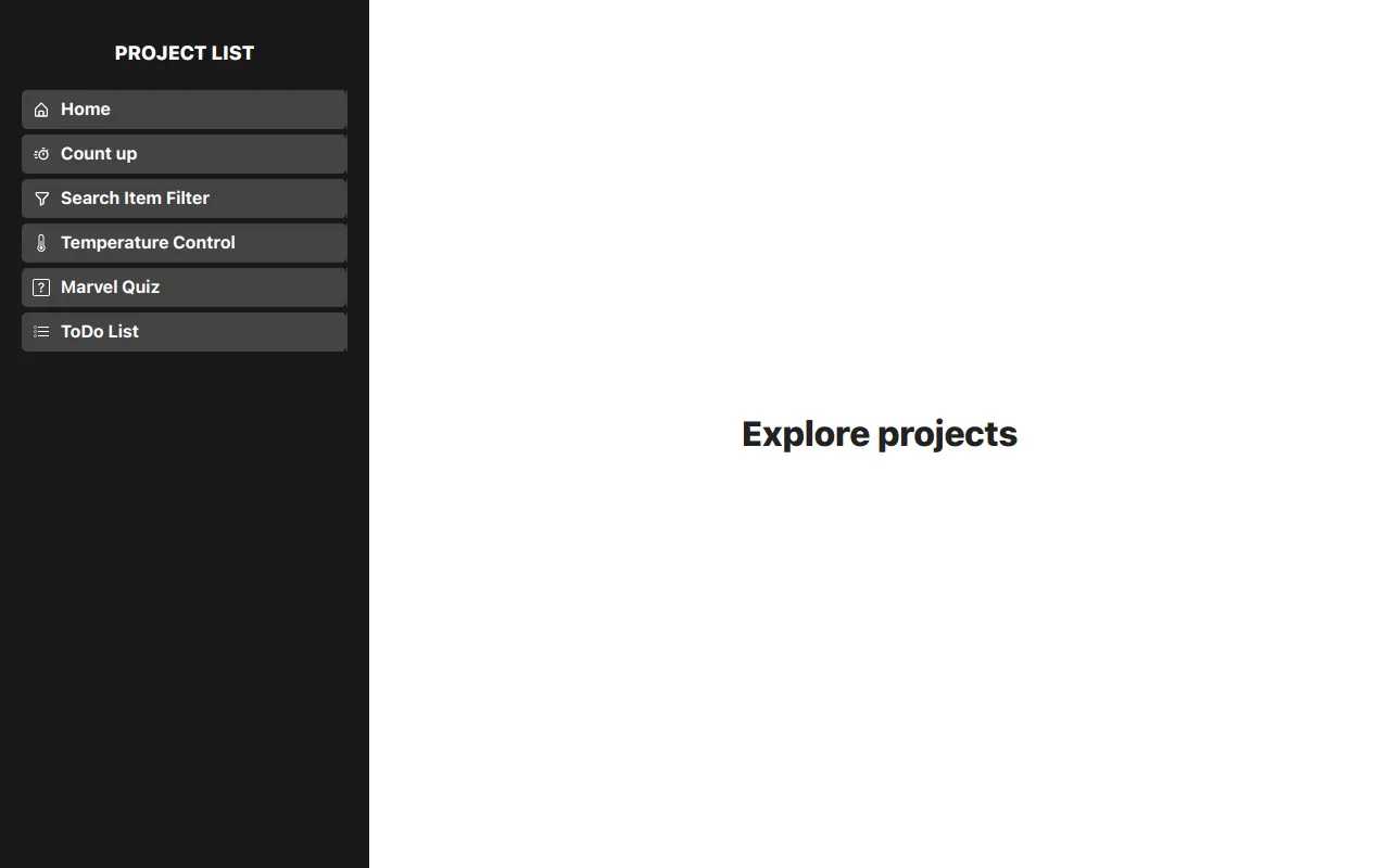 React Projects